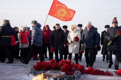 В День защитника Отечества в Мурманске прошел торжественный митинг